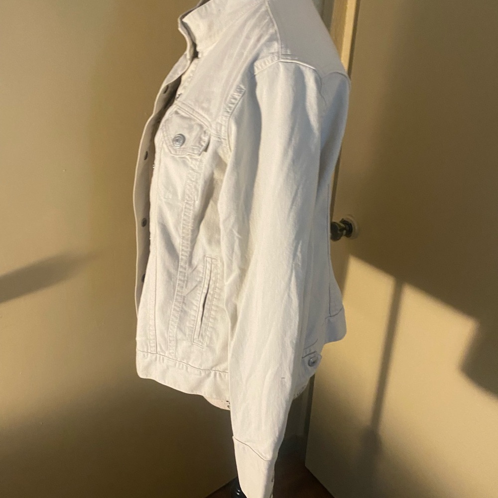 GAP Cream colored Jean Jacket - Picture 5 of 8